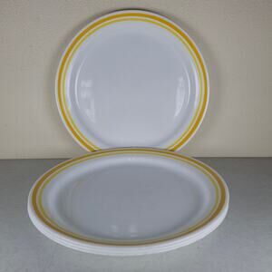 Set of 4 Corelle By Corning Citrus Dinner Plates 10.5 inch